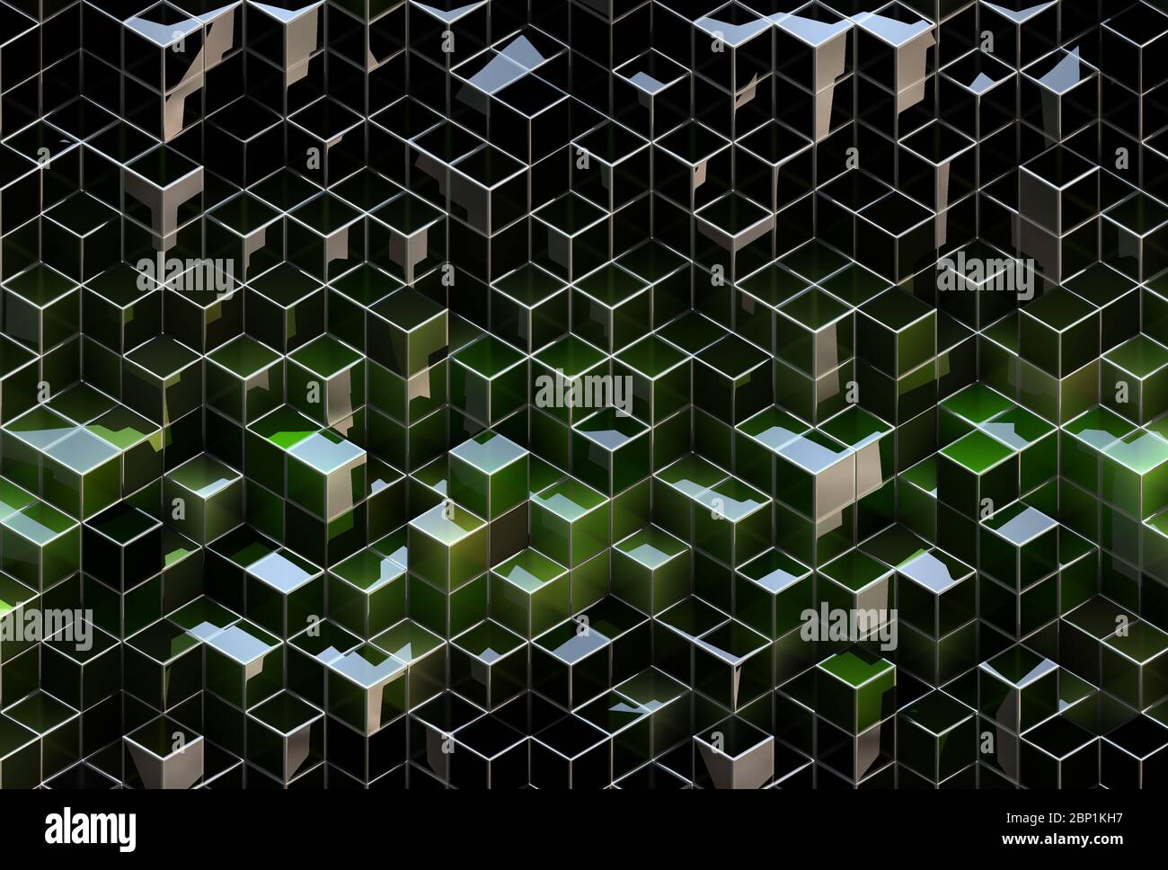 Stacked modern 3d cubes hi-res stock photography and images - Alamy