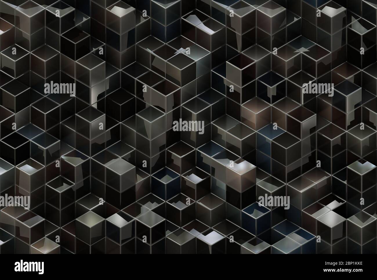 Cubes stacked building concept 3d hi-res stock photography and images ...