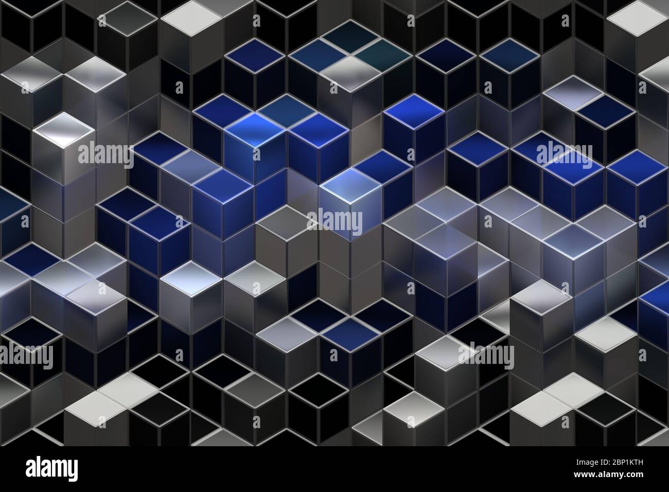 Cubes stacked building concept 3d hi-res stock photography and images ...