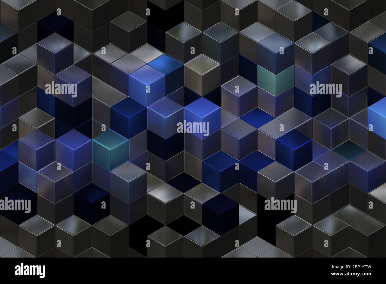 Cubes stacked building concept 3d hi-res stock photography and images ...