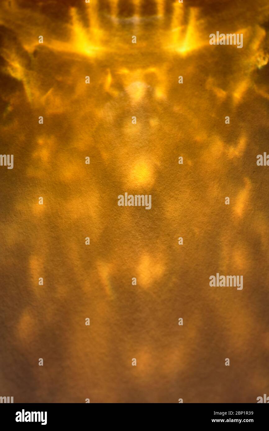 Light game reflections on paper Stock Photo
