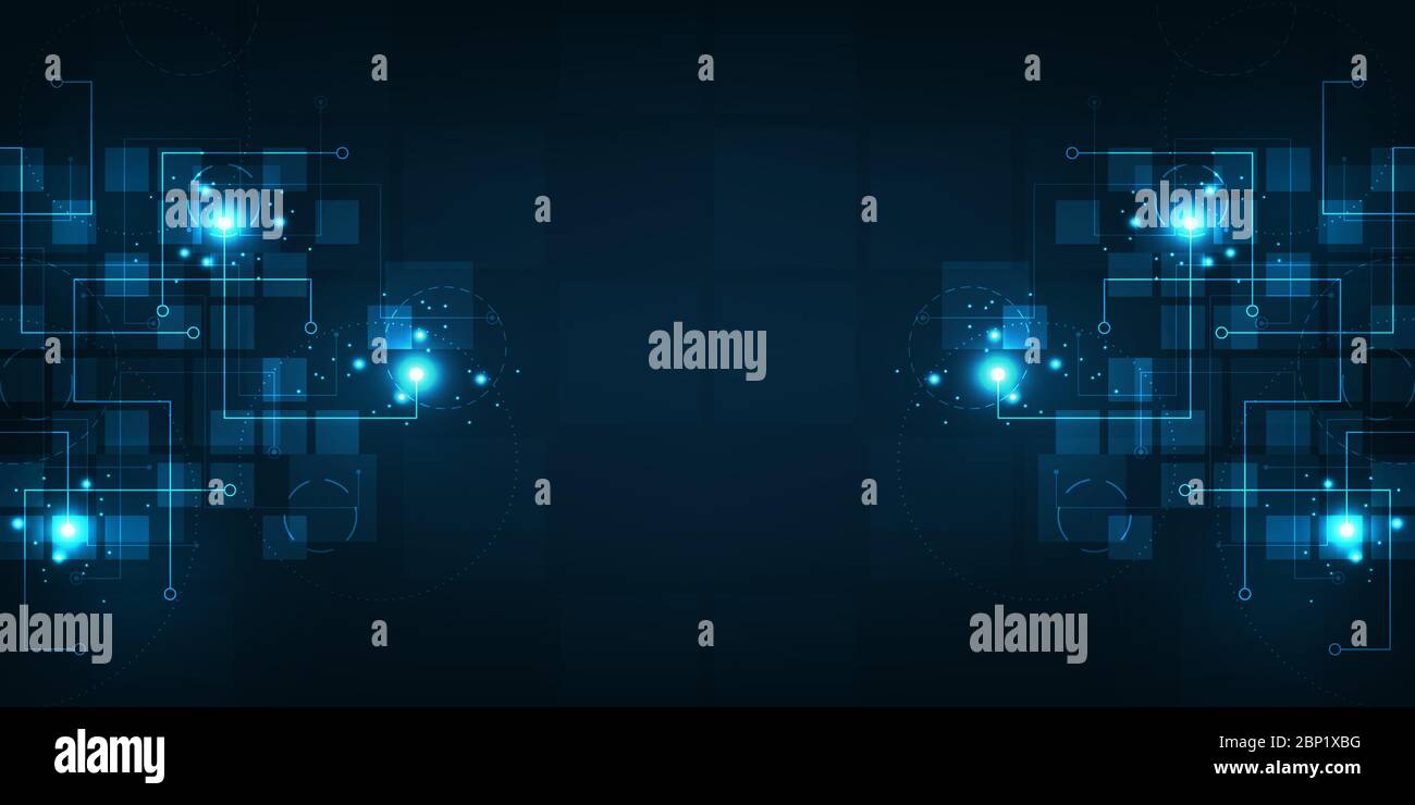 Vector background technology in the concept of digital Stock Vector ...