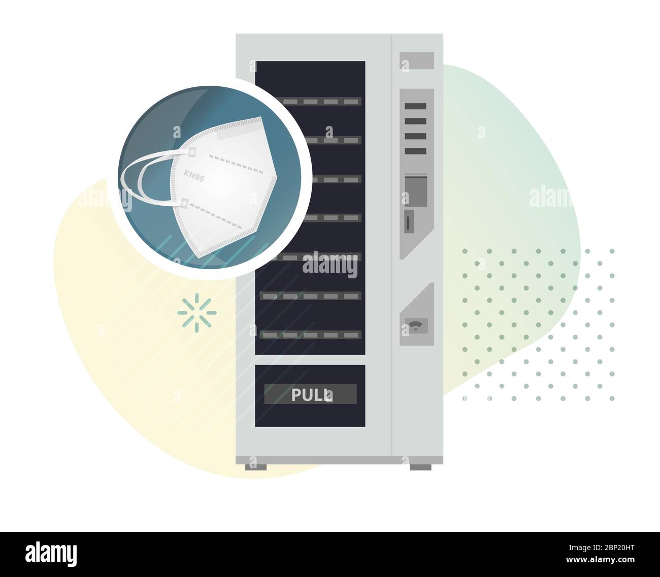 Vending Machine - Dispensing Mask - Icon as EPS 10 File Stock Vector ...