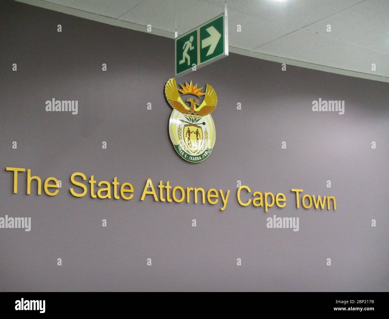 State Attorney Cape Town Stock Photo Alamy