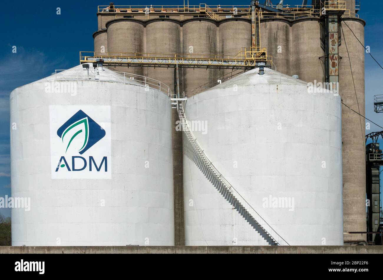 RED WING, MN/USA May 2, 2020 Archer Daniels Midland food processing