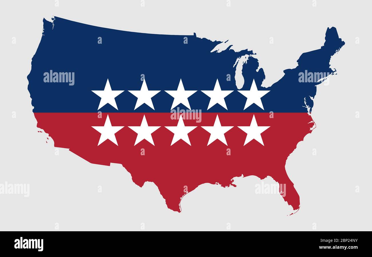 2020 presidential map hi-res stock photography and images - Alamy