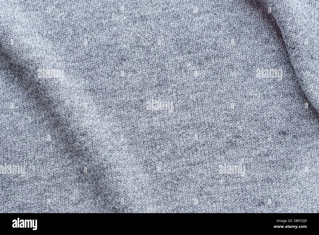 Grey melange knitted fabric hi-res stock photography and images - Alamy