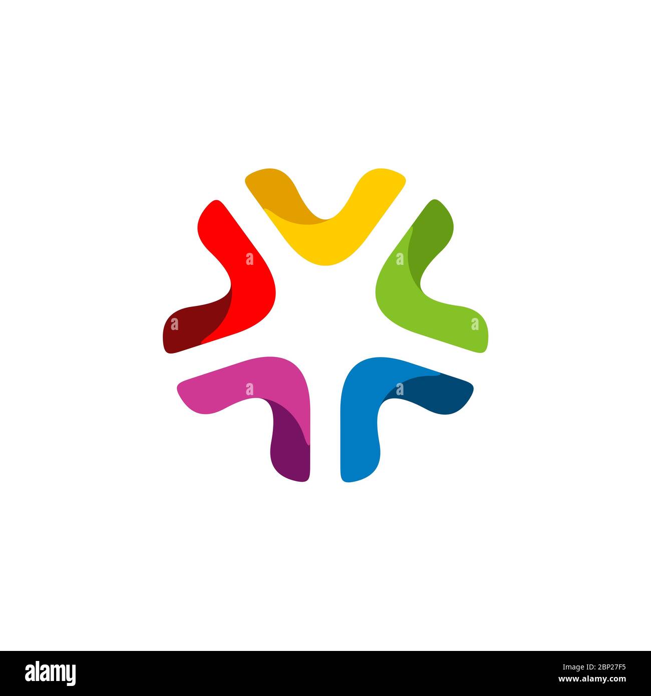 Colorful Star Logo Template Illustration Design. Vector EPS 10 Stock ...