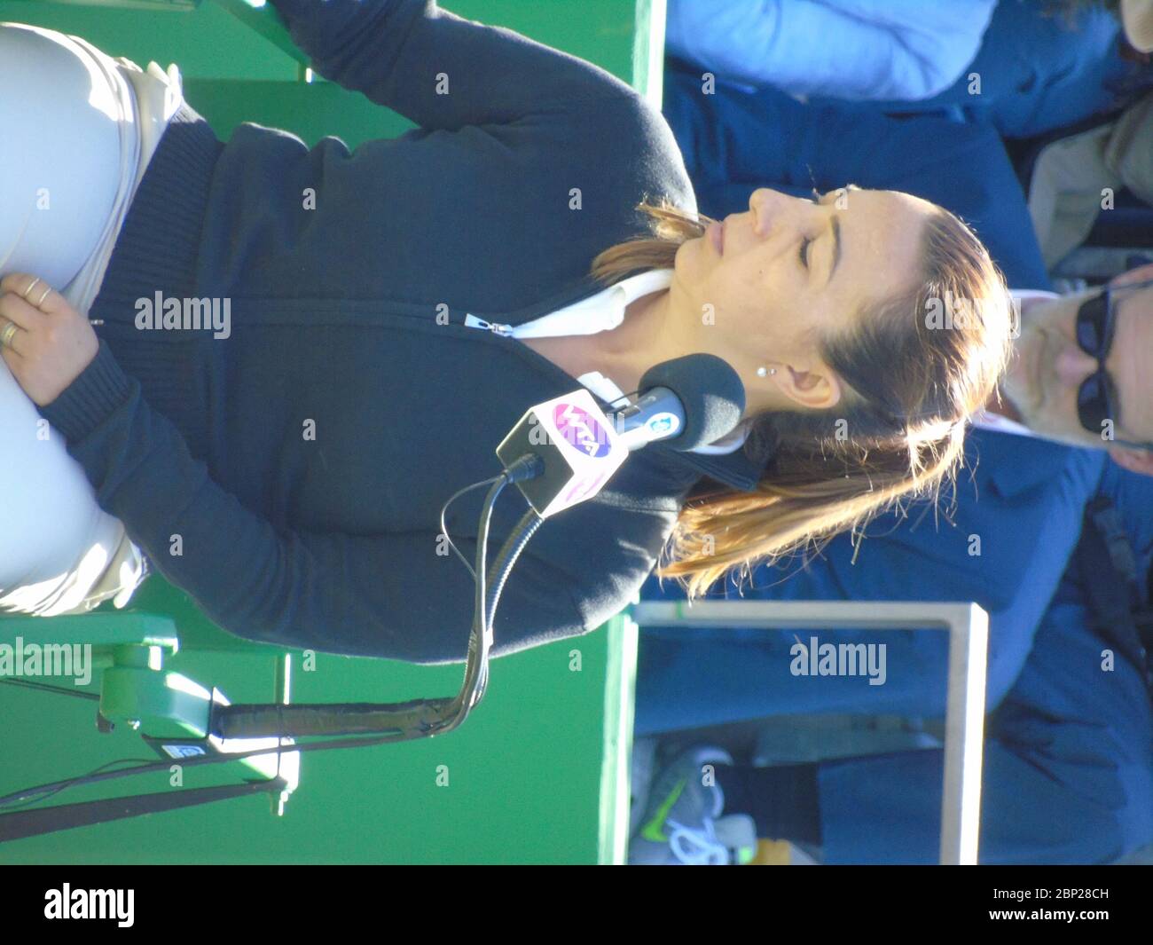 Women's Tennis chair umpire Paula Vieira Souza on Ann Jones Centre