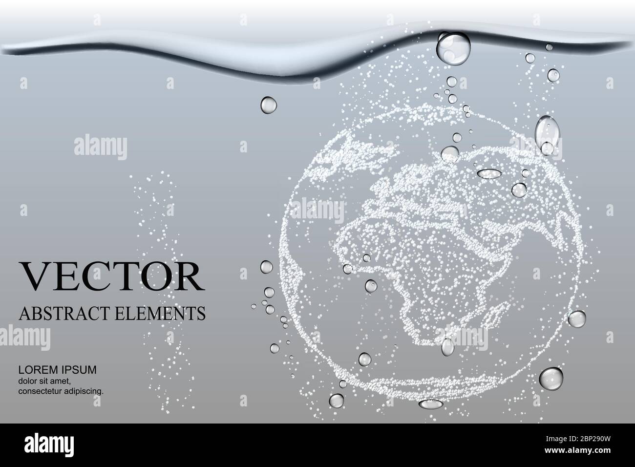 Abstract illustration of the globe Stock Vector Image & Art - Alamy