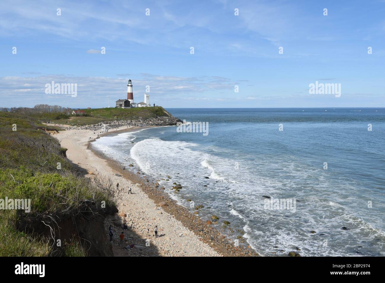 Montauk Lighthouse, Long Island, New York, USA Stock Photo Alamy