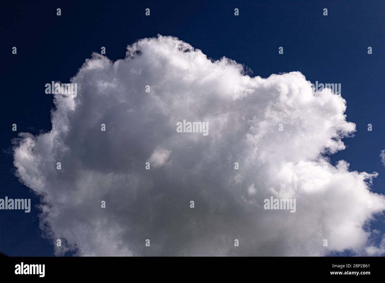 Cumulonimbus storm clouds Stock Photo