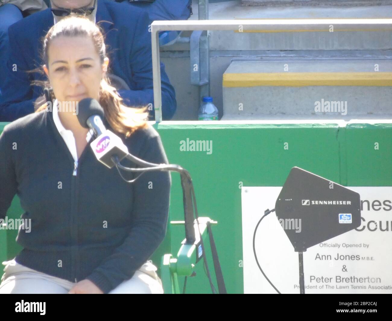 Women's Tennis chair umpire Paula Vieira Souza on Ann Jones Centre