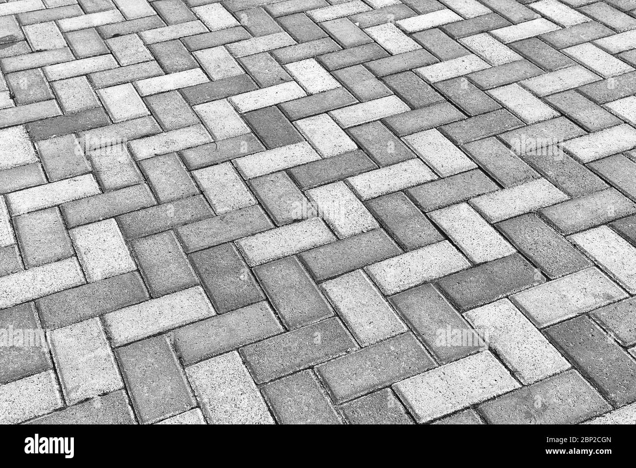 Stone Pavement Pattern Stock Photo