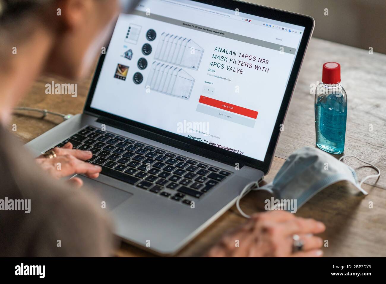 Order respiratory protection masks online Stock Photo Alamy