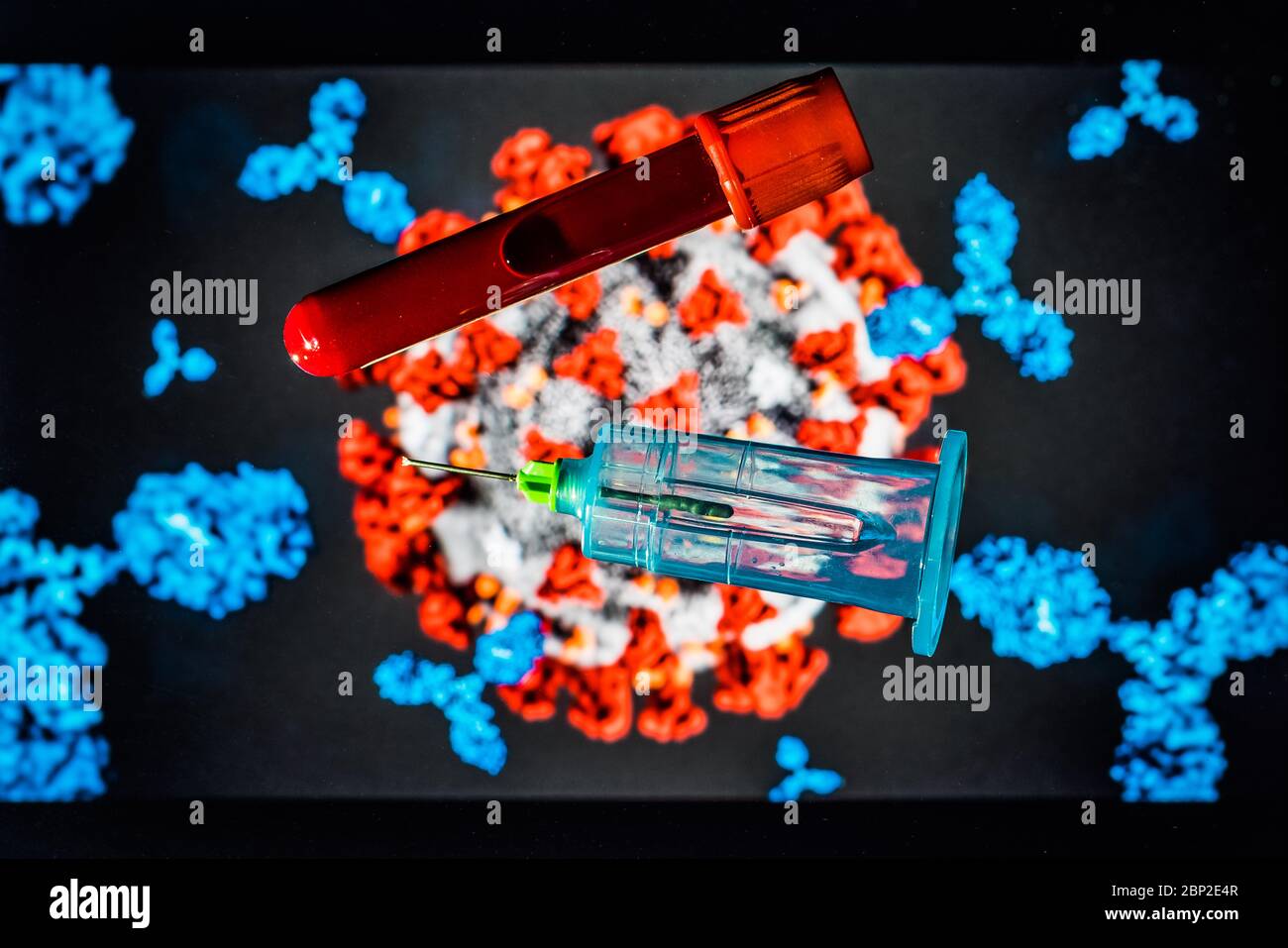 Antibody molecule structure model hi-res stock photography and images ...