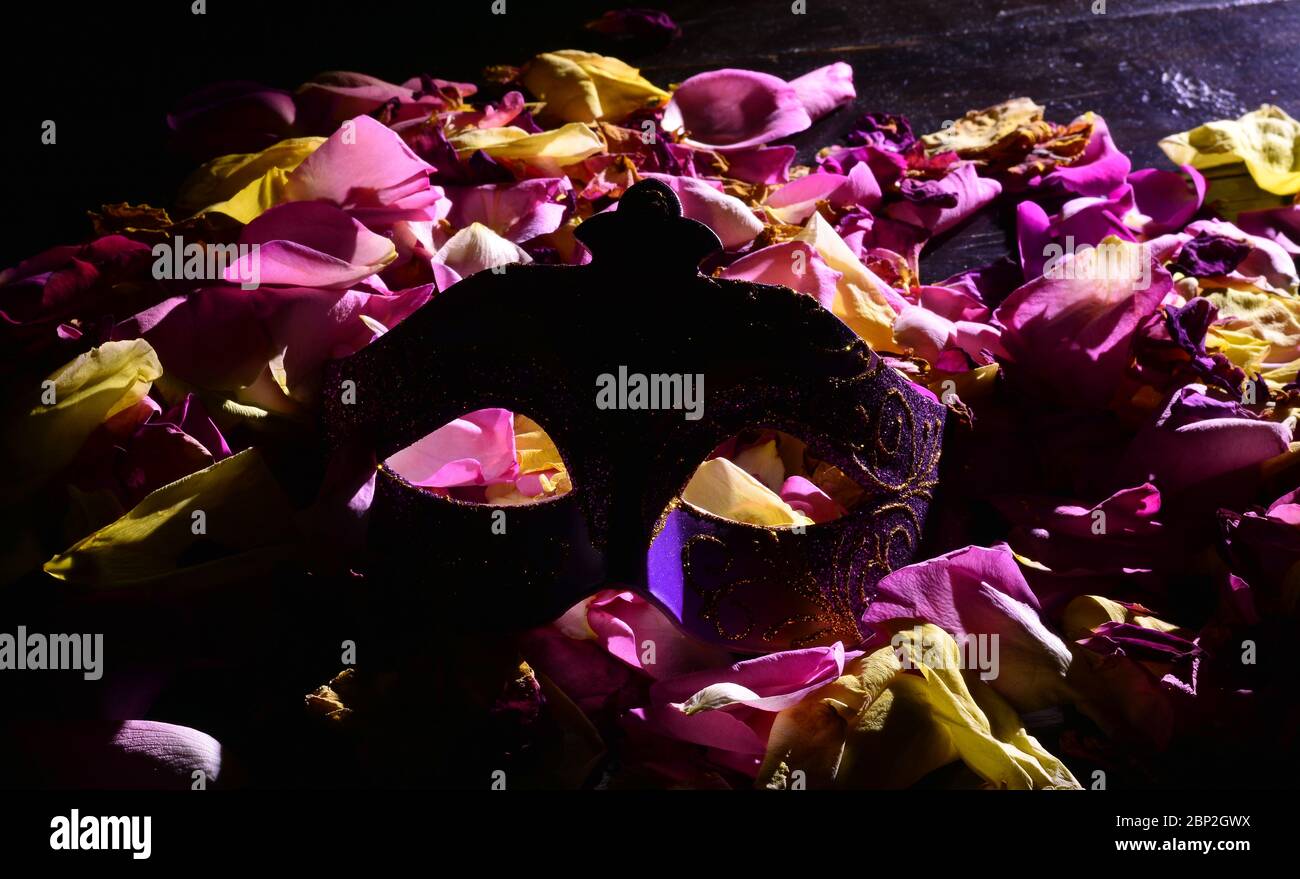 Download Mask With Rose High Resolution Stock Photography And Images Alamy PSD Mockup Templates