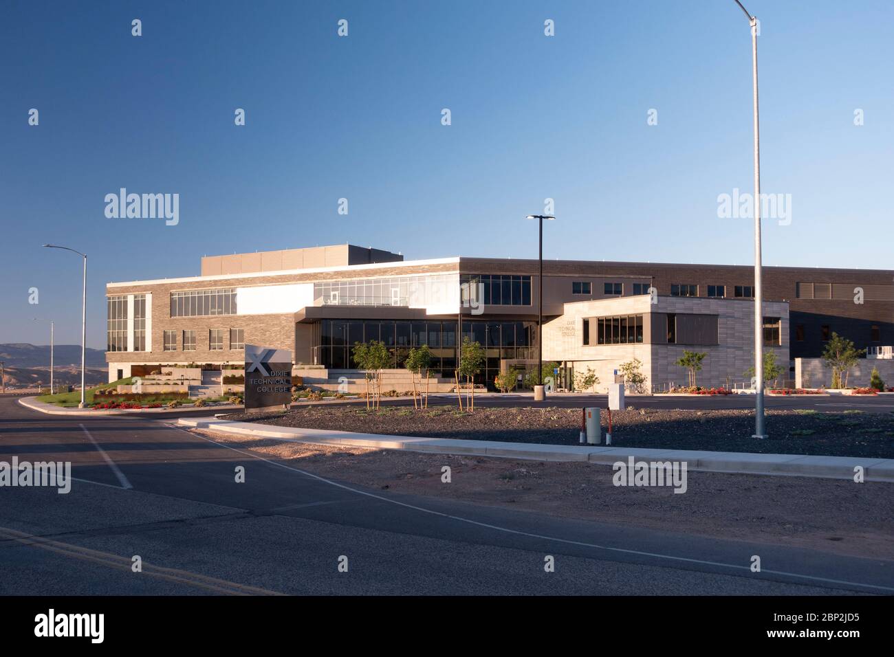 Campus of Dixie Technical College in St. George, Utah Stock Photo