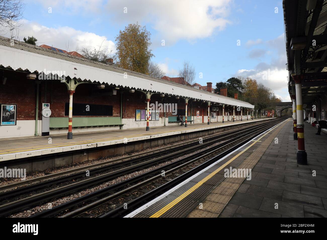 Chigwell station Stock Photo Alamy