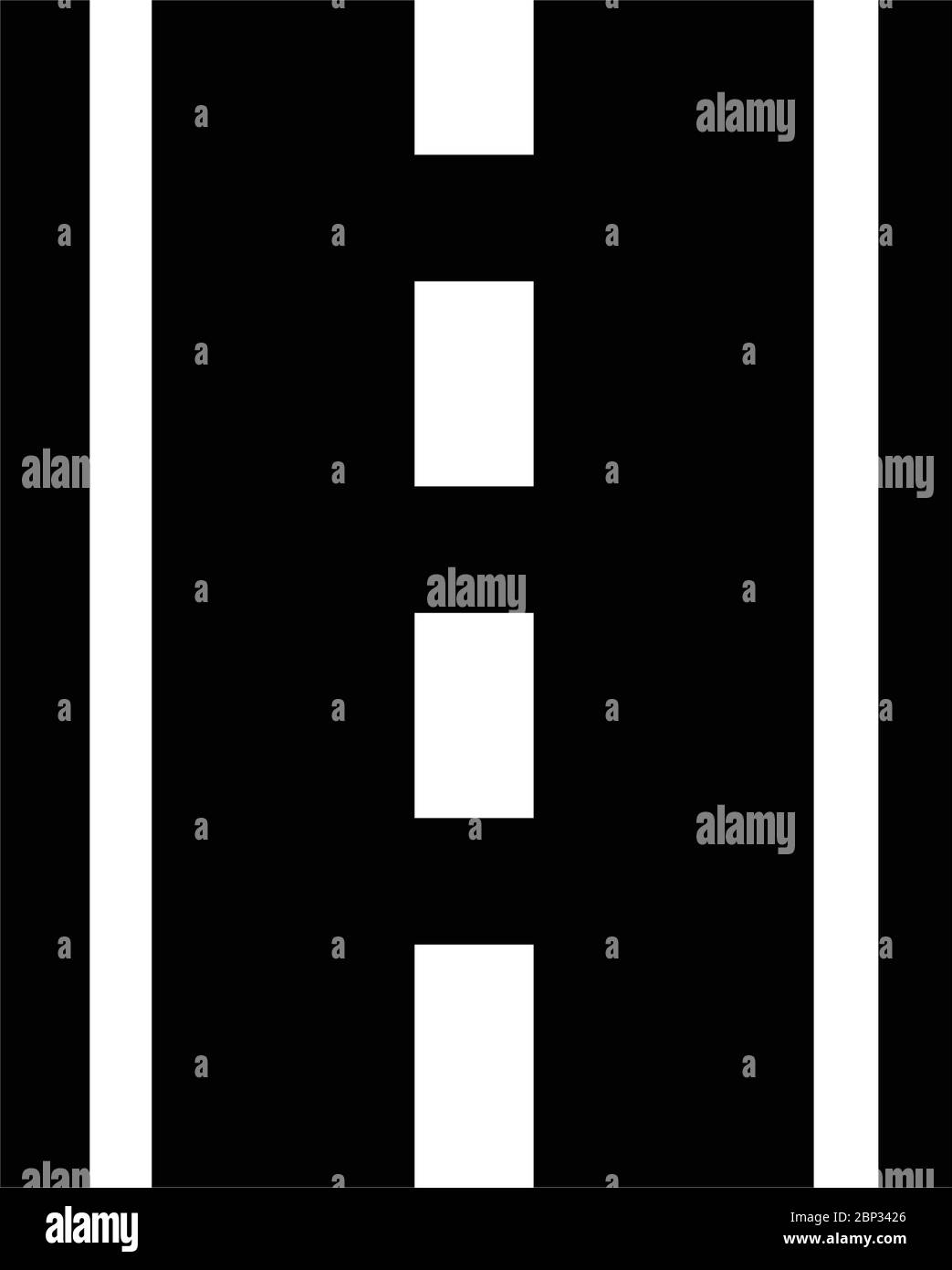 Road icon vector Illustration isolated on white Stock Vector Image ...