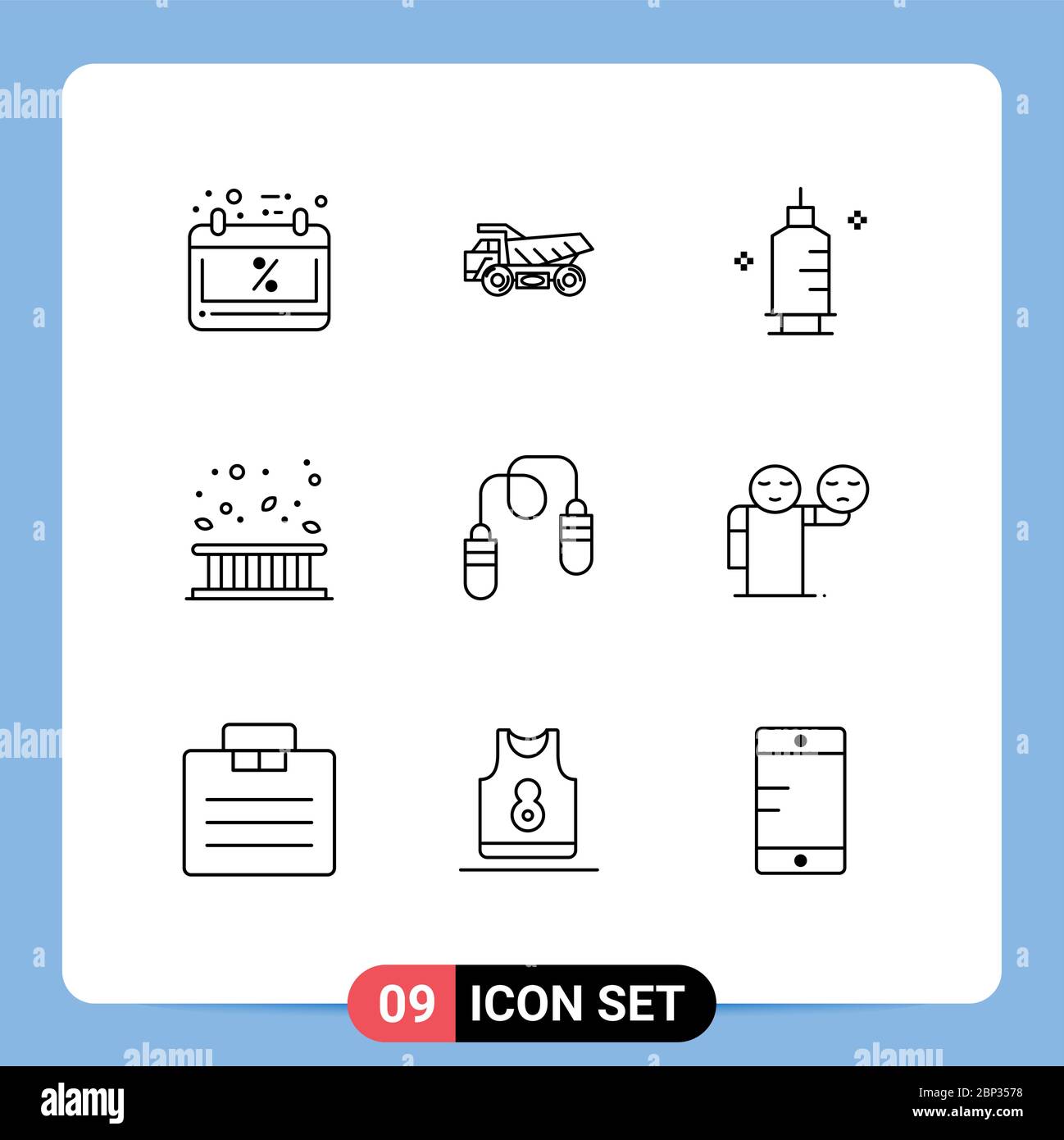 Jumping border fence Stock Vector Images Alamy