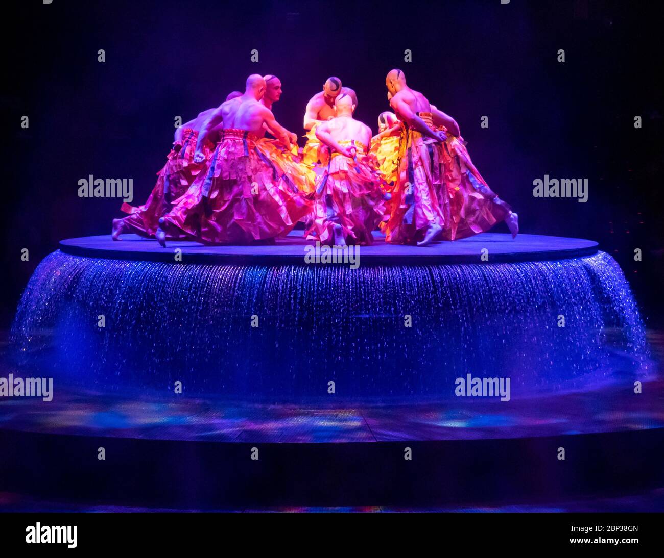 Le Reve-The Dream. A journey into the world of dreams to find true love. Wynn Resort and Casino, Las Vegas, Nevada, February 2020. Stock Photo