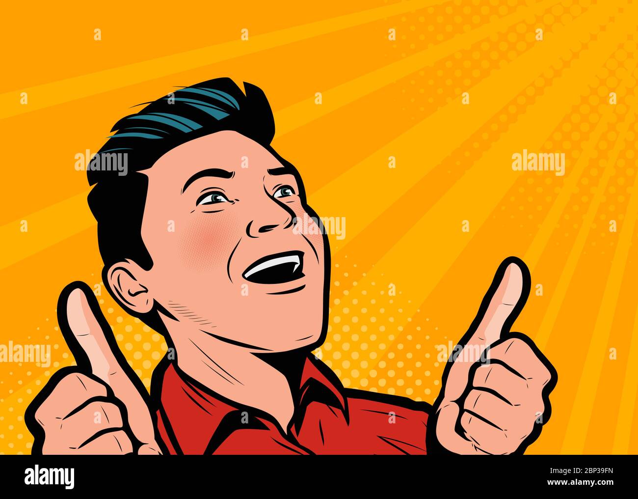 Hands Give Five Pop Art Male Hands In A Gesture Of Success Yellow And Red  Sweaters Vintage Cartoon Retro Vector Illustration Stock Illustration -  Download Image Now - iStock