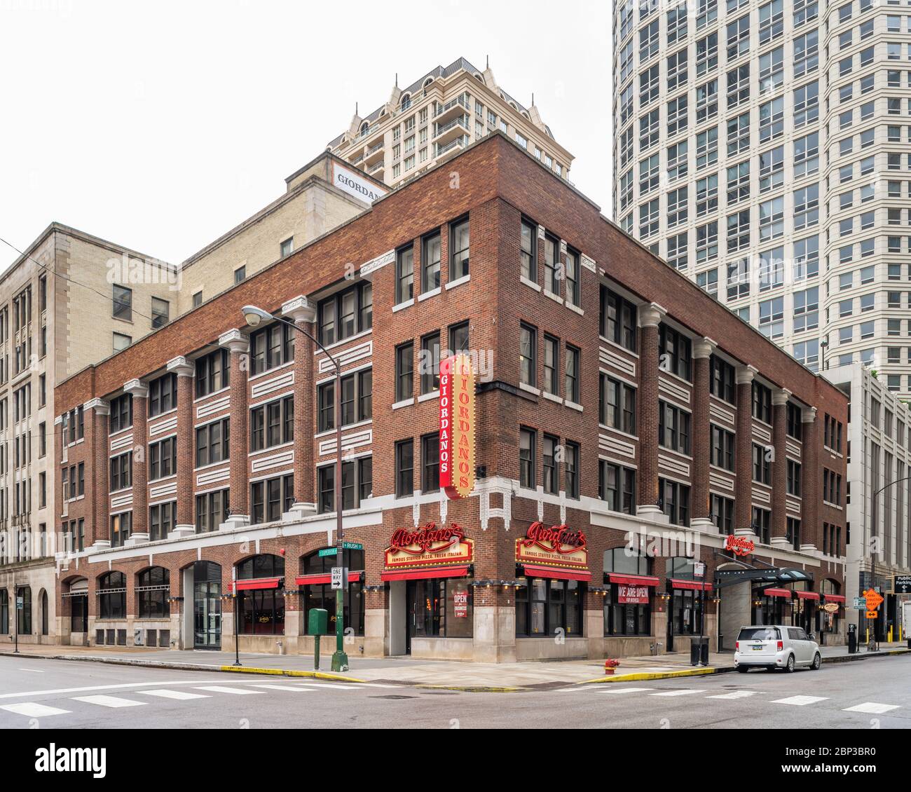 Commercial buildings in the River North neighborhood Stock Photo Alamy