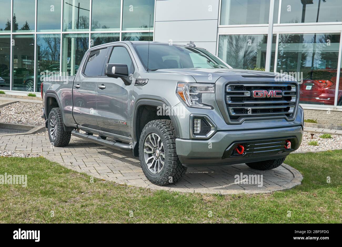 Montreal Canada May 2 2020 Gmc Canyon At4 Car General Motors Truck Company Formally The Gmc Division Of General Motors Llc Is A Division Of Th Stock Photo Alamy