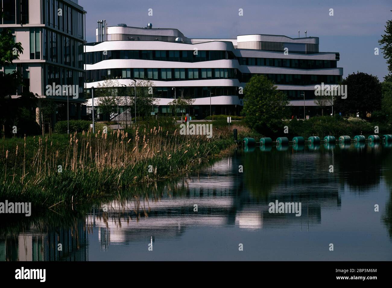 A view of the University of Northampton, that is closed to students during the coronavirus pandemic Stock Photo