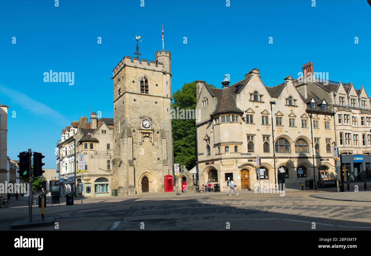 Clock Carfax Tower Oxford High Resolution Stock Photography and Images -  Alamy