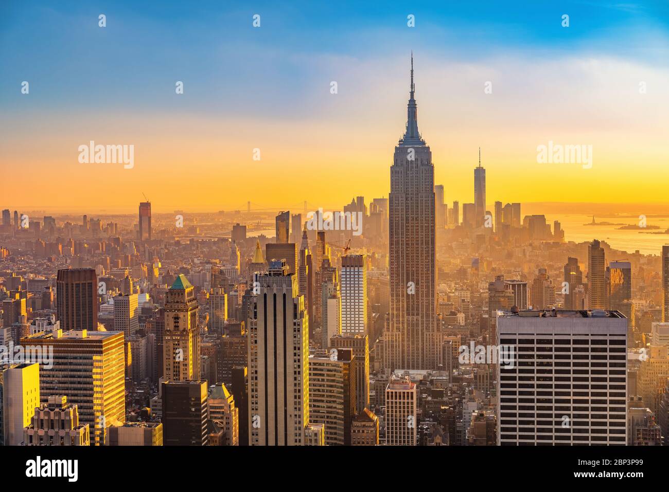 Panoramic view midtown manhattan hi-res stock photography and images ...