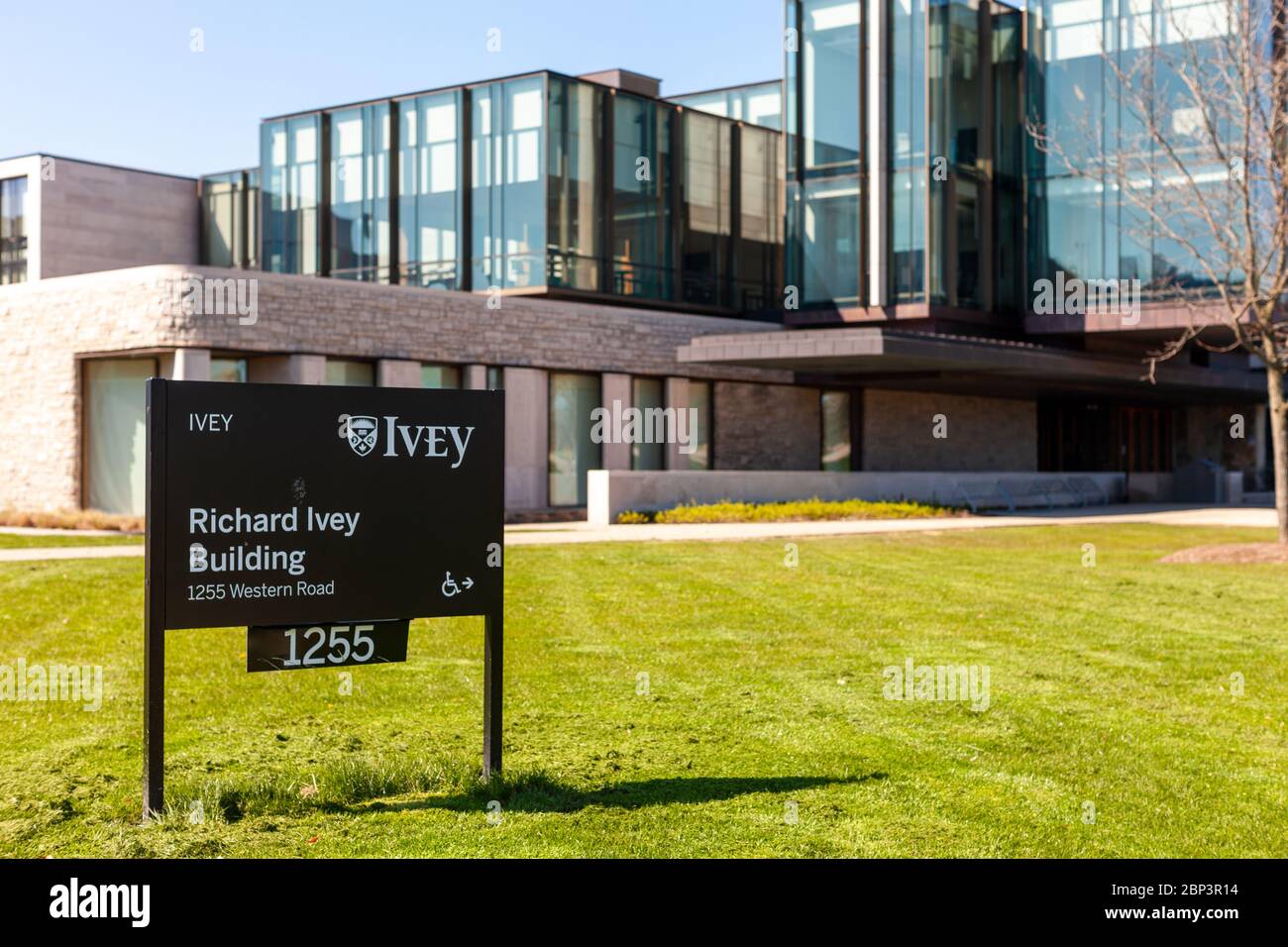 London, Canada - May 13, 2020. The Ivey School of Business located on the  campus of Western University in southwestern Ontario Stock Photo - Alamy