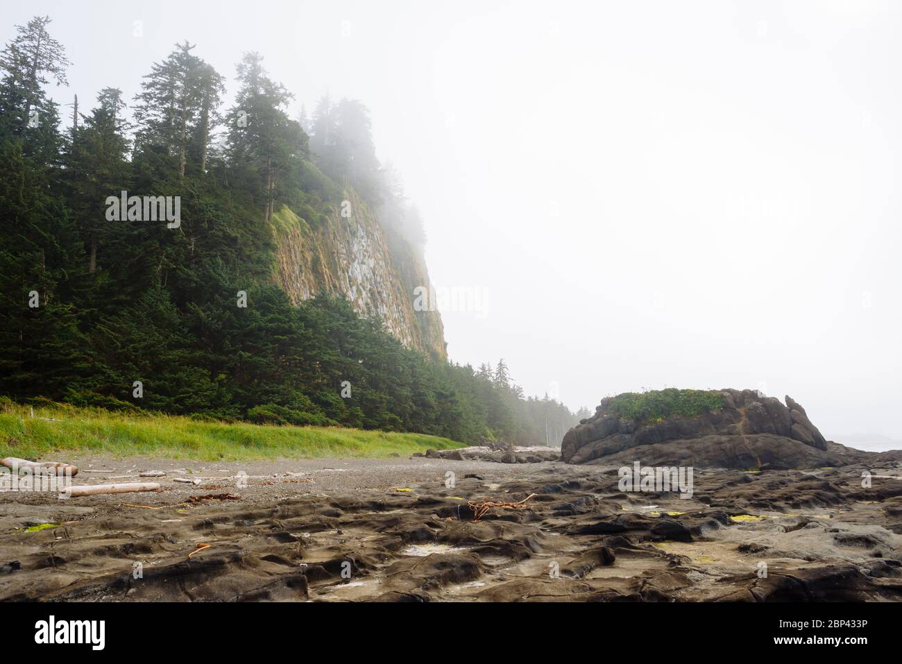 Tow Hill in Naikoon Provincial Park, Haida Gwaii, British Columbia Stock Photo