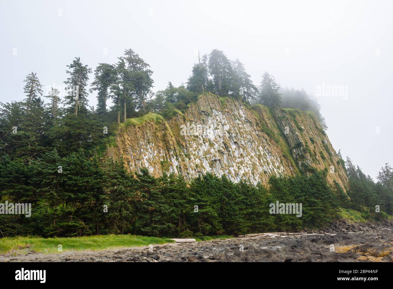 Tow Hill in Naikoon Provincial Park, Haida Gwaii, British Columbia Stock Photo