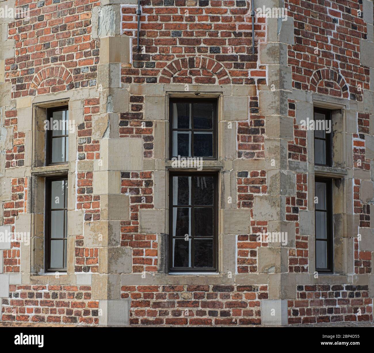 Old doors from rosenborg palace danish style, Copenhague, denmark 2019 Stock Photo