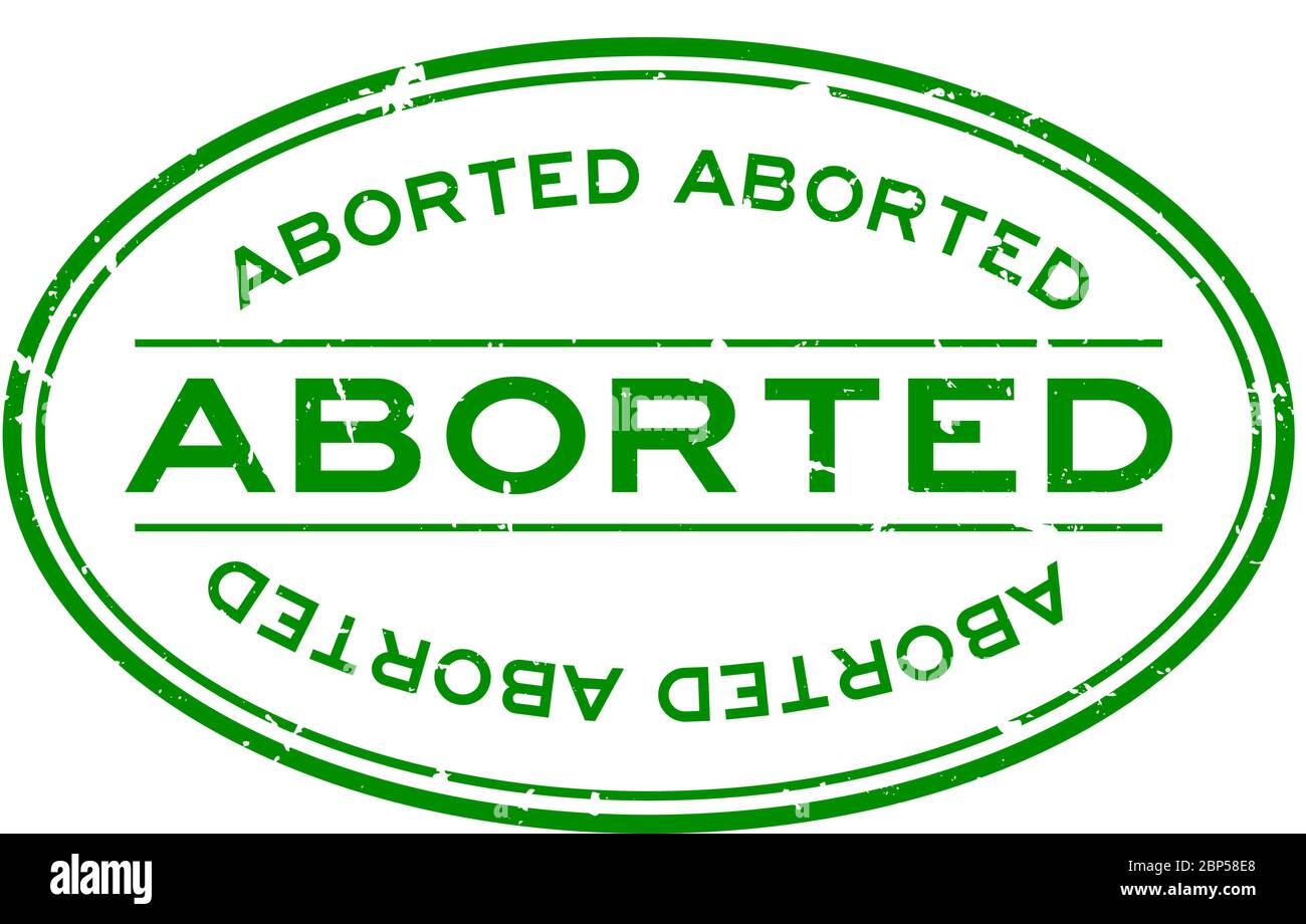 Mission aborted stamp Stock Vector Images - Alamy