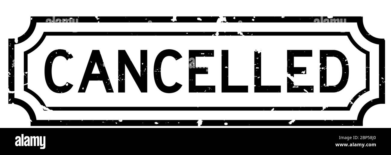 Event cancelled vector vectors Stock Vector Images - Alamy