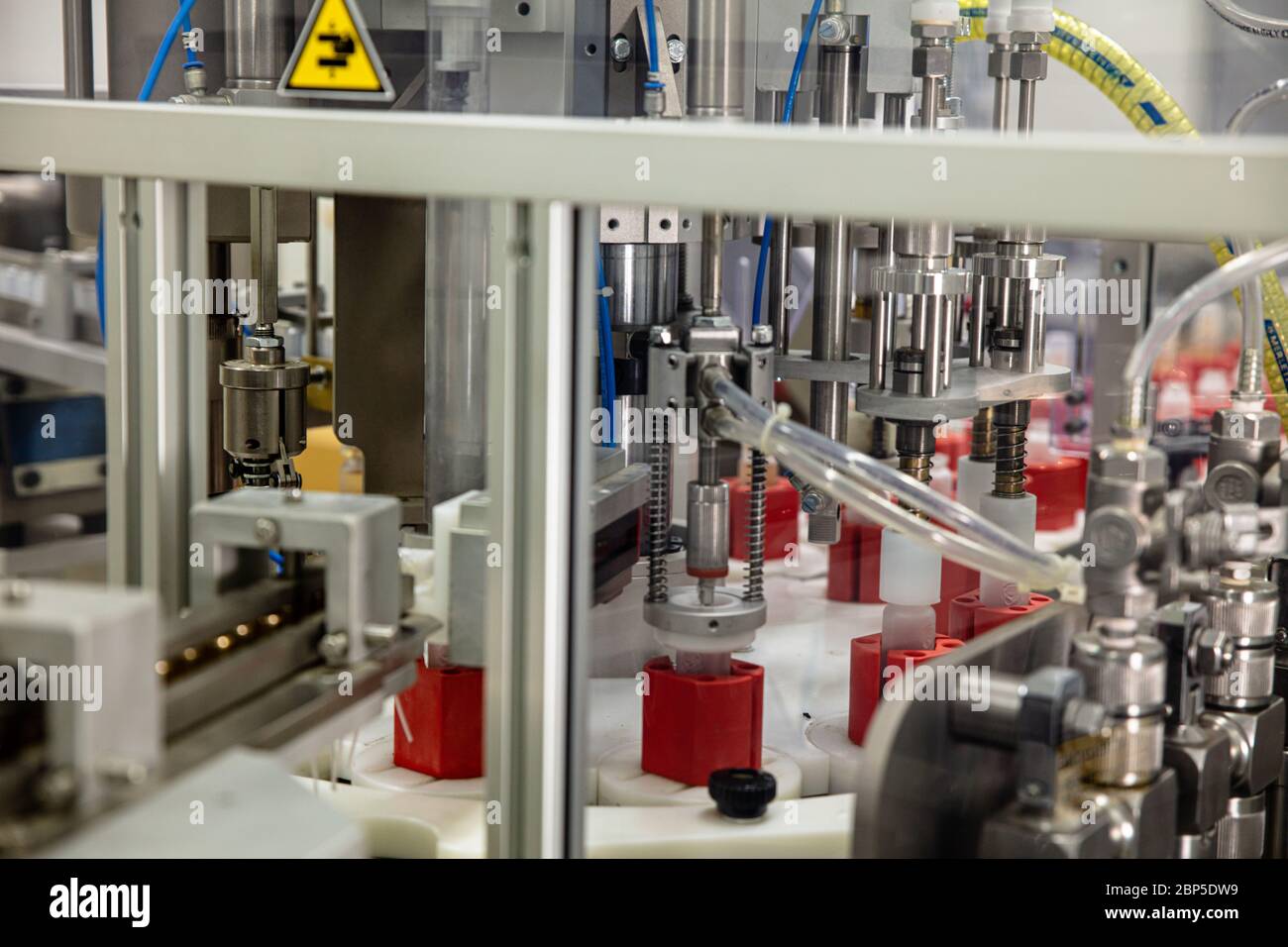 Cosmetic industry equipment and production process Stock Photo Alamy