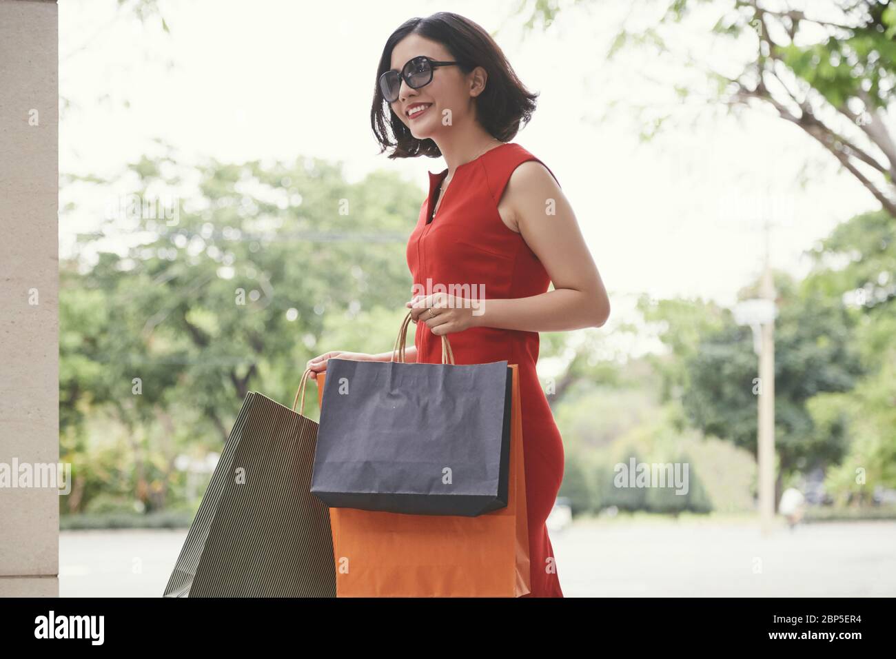 Women enjoying shopping during hi-res stock photography and images - Alamy