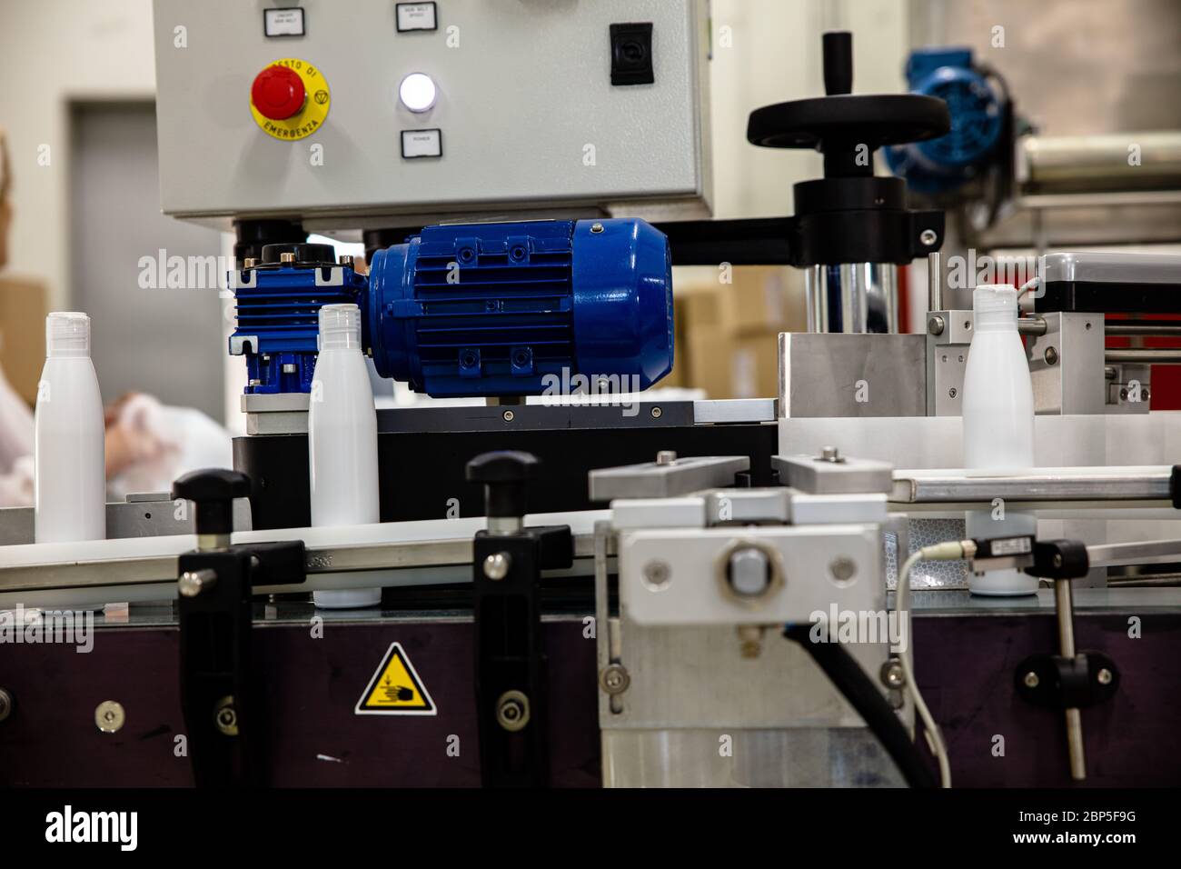 Cosmetic industry equipment and production process Stock Photo Alamy