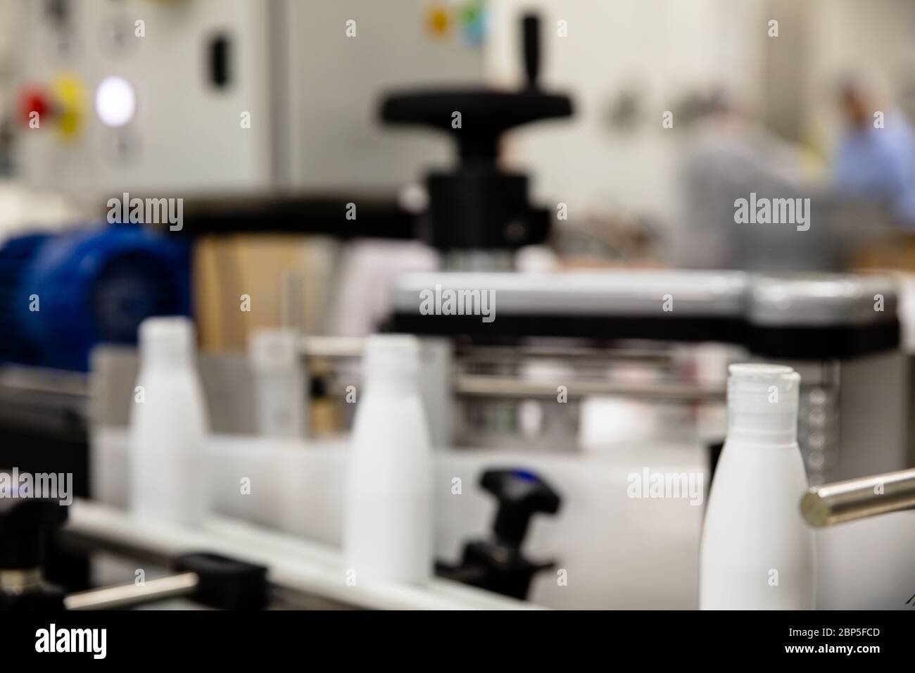 Cosmetic industry equipment and production process Stock Photo Alamy