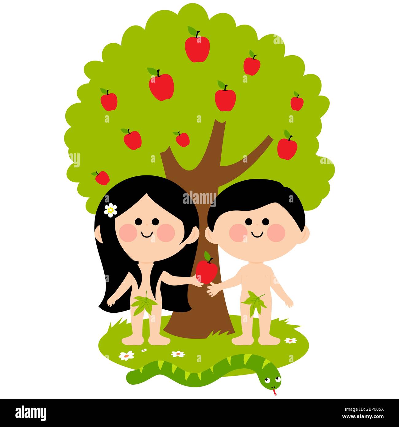 Adam and eve apple hi-res stock photography and images - Alamy