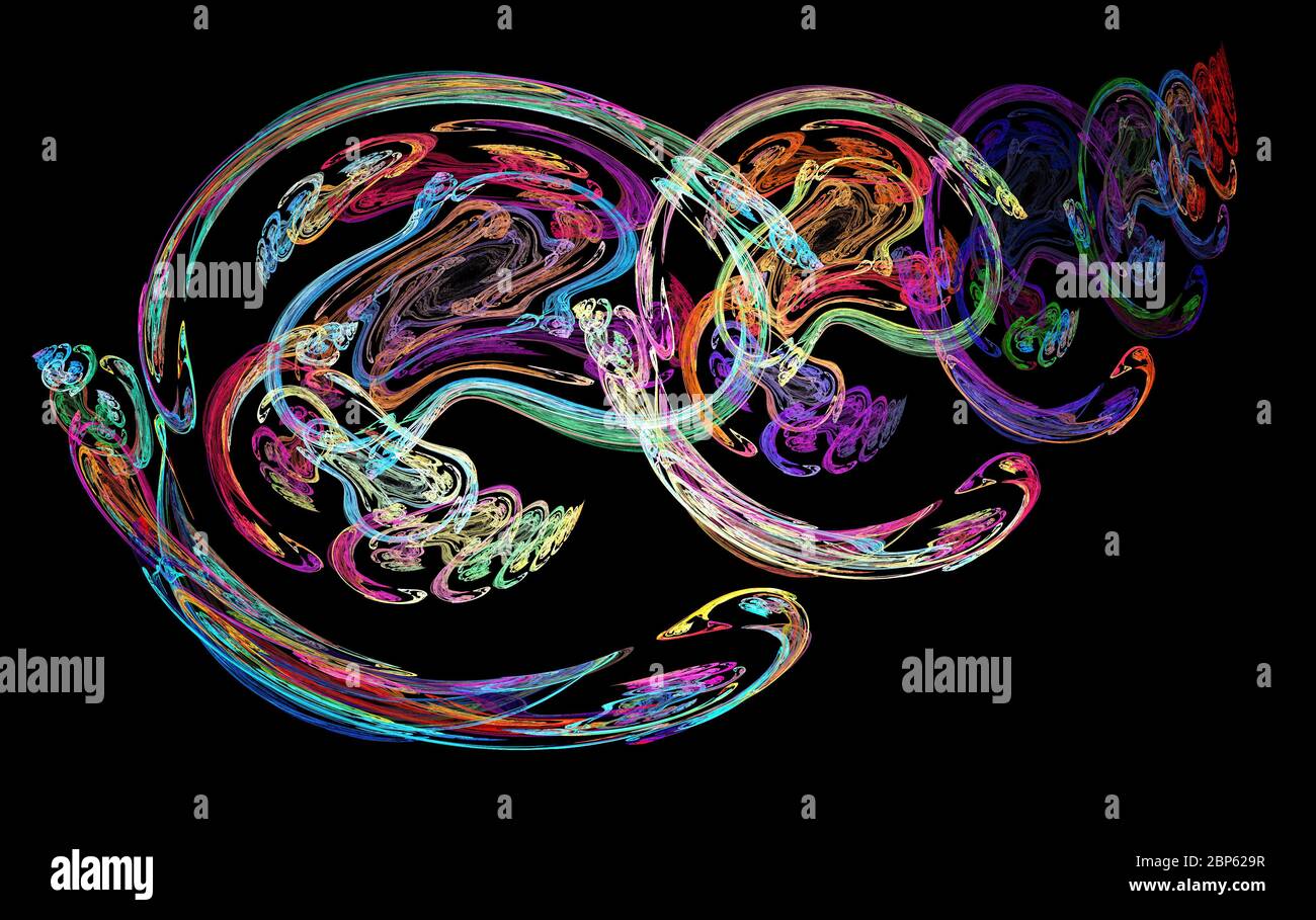 A Whimsical Abstract Drawing On A Dark Background Stock Photo Alamy A Whimsical Abstract Drawing On A Dark Background Stock Photo Alamy