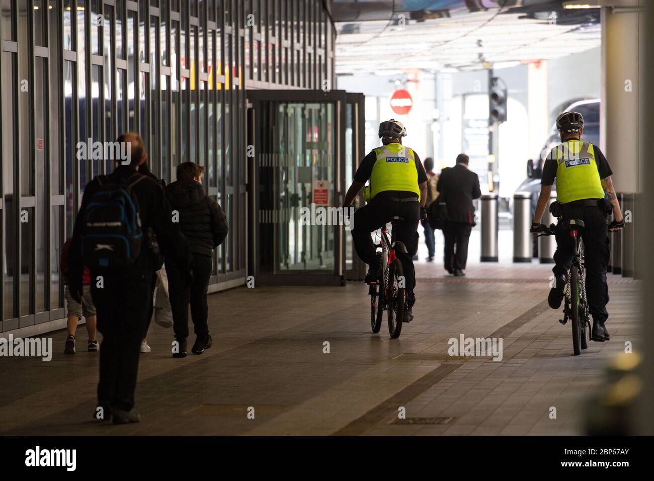 Security personnel at the Louis Vuitton boutique inside Selfridges London  ahead of the opening of the winter sales Stock Photo - Alamy