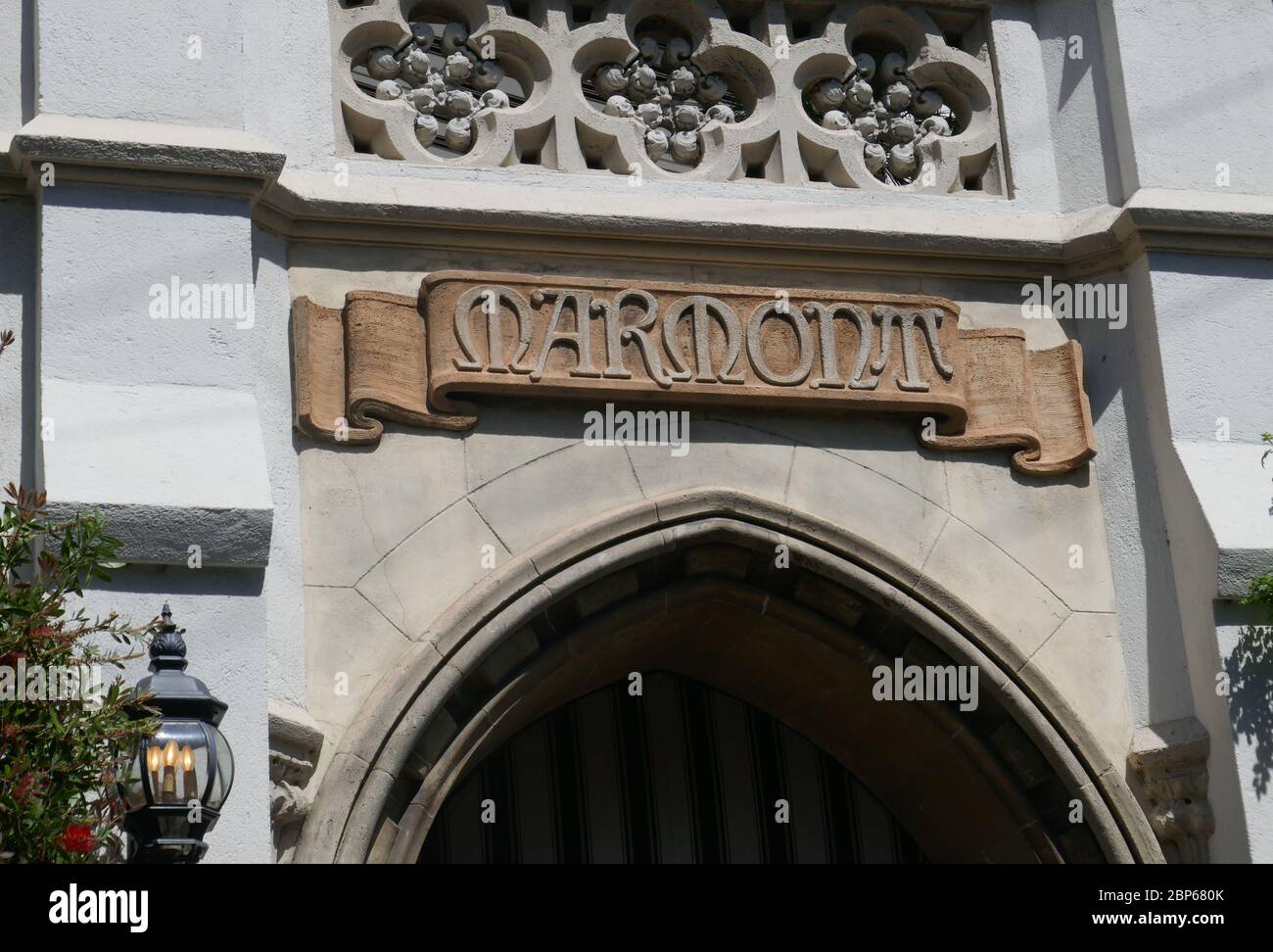 Los Angeles California Usa 17th May 2020 A General View Of Atmosphere Of Chateau Marmont At 8221 Sunset Blvd Where Greta Garbo And Robert De Niro Lived And John Belushi Died At