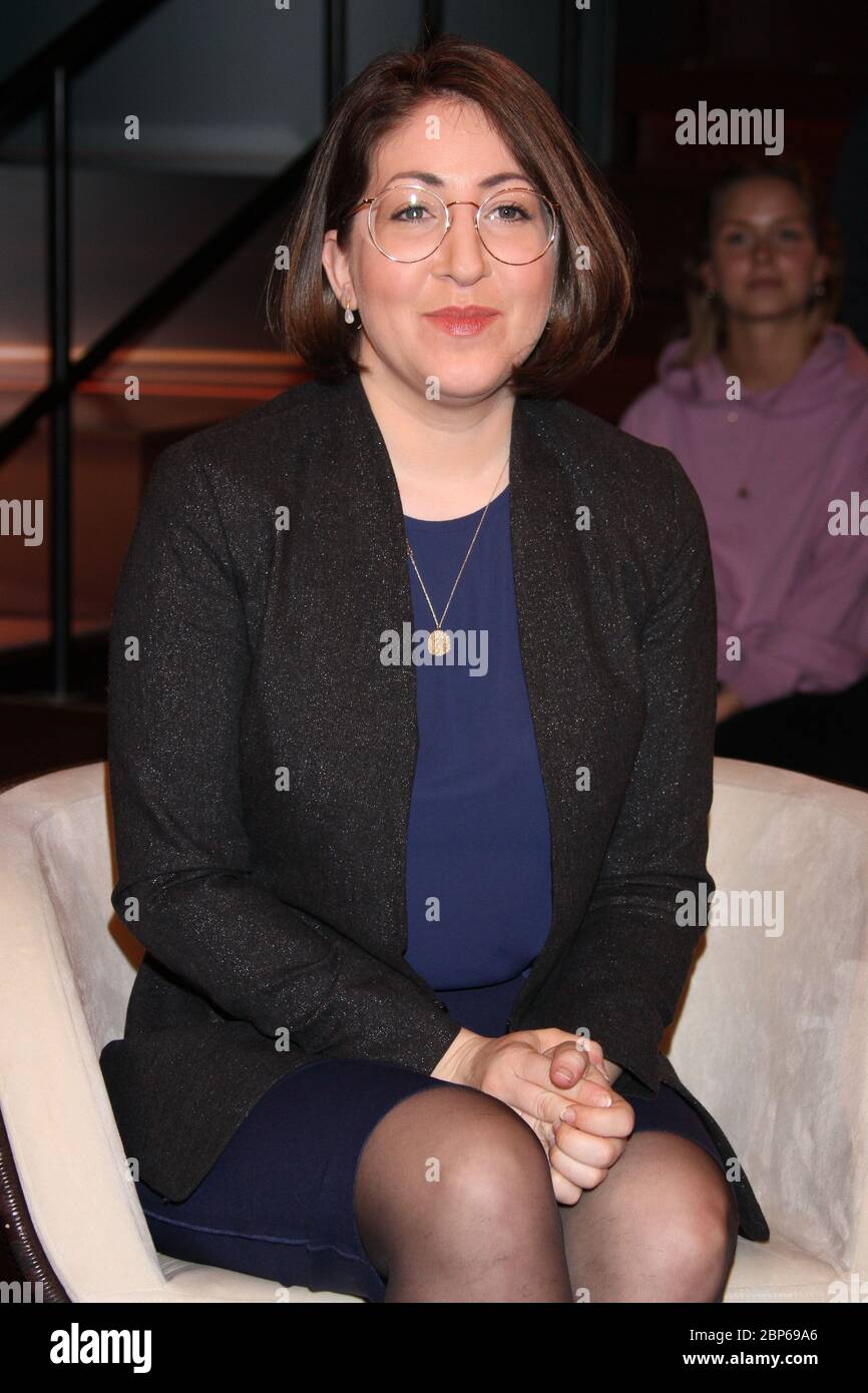 Deborah Feldman, Lanz, Sendung vom 28.01.2020, Hamburg Stock Photo