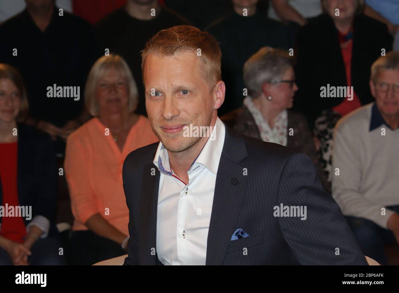 Oliver Pocher,Markus Lanz talk show from the TV makers ' studio,Hamburg