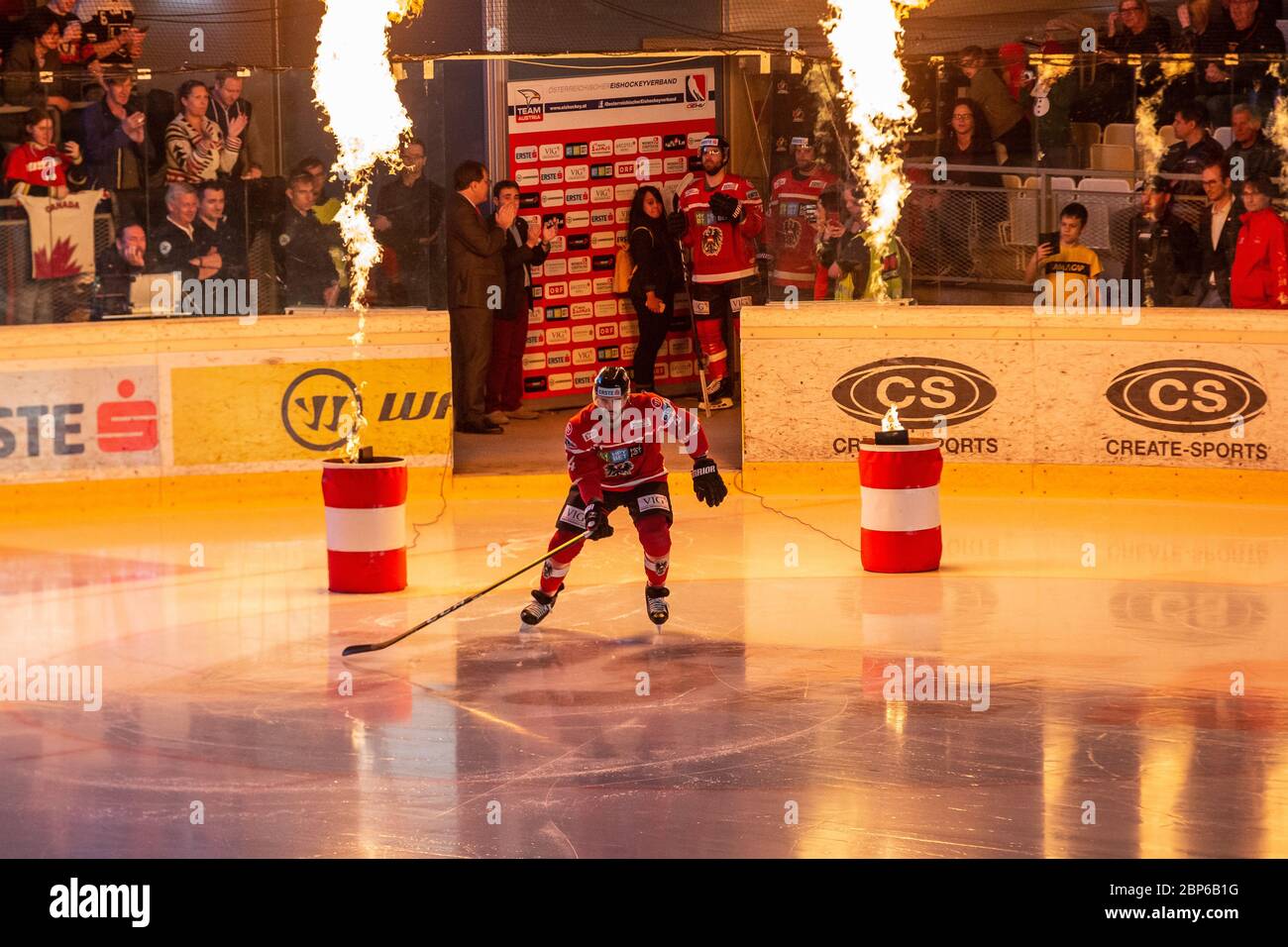 Austria vs Canada Stock Photo Alamy