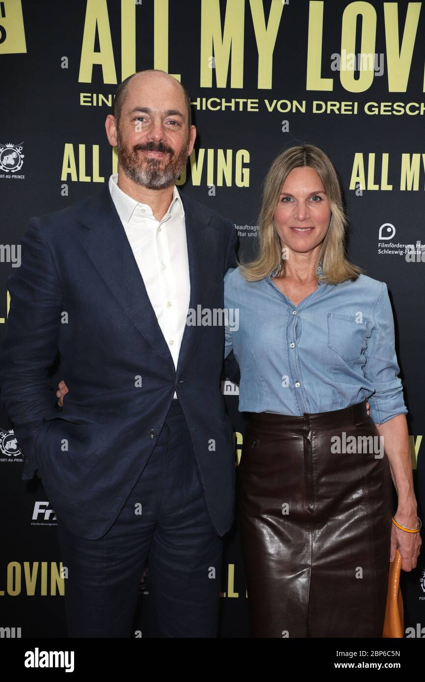 Edward Berger,Nele Mueller-Stoefen,Red Carpet for All my Loving at Zeise Kino,Hamburg,14.05.2019 Stock Photo